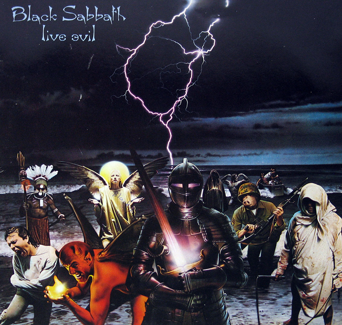 High Resolution Photo black sabbath live evil 2lp germany 